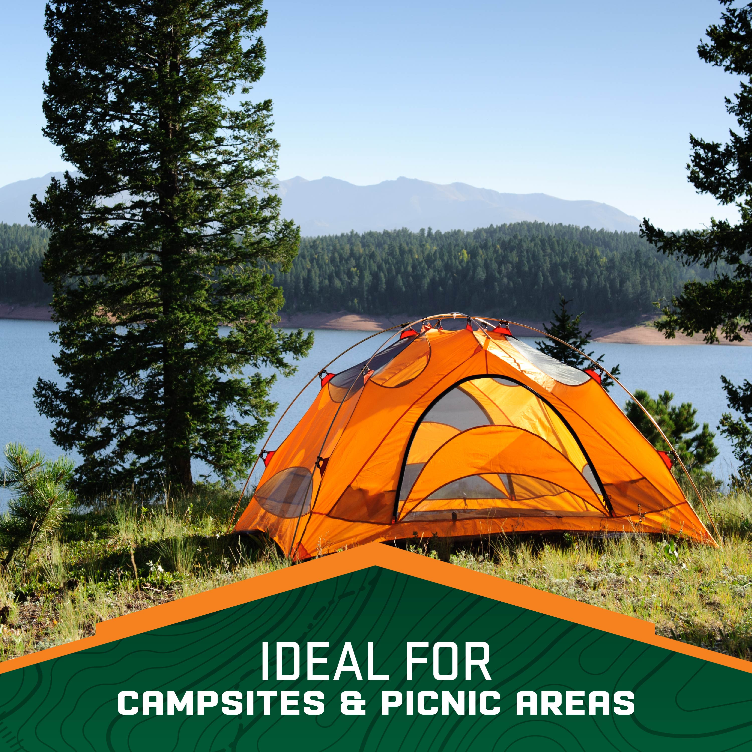 ideal for campsites